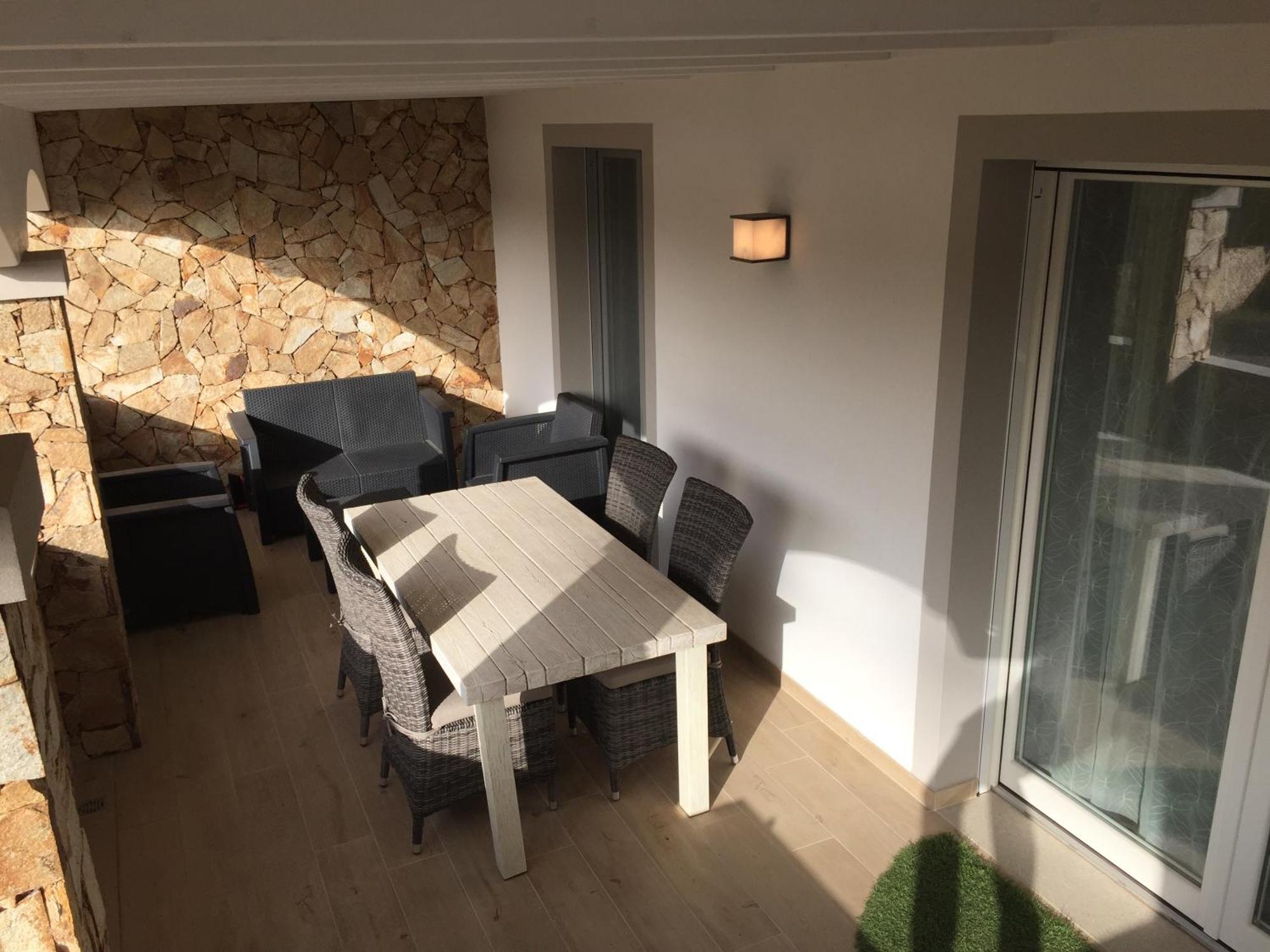 Residence Elegance Ville Ed Appartamenti A Porto Pino Eksteriør bilde
