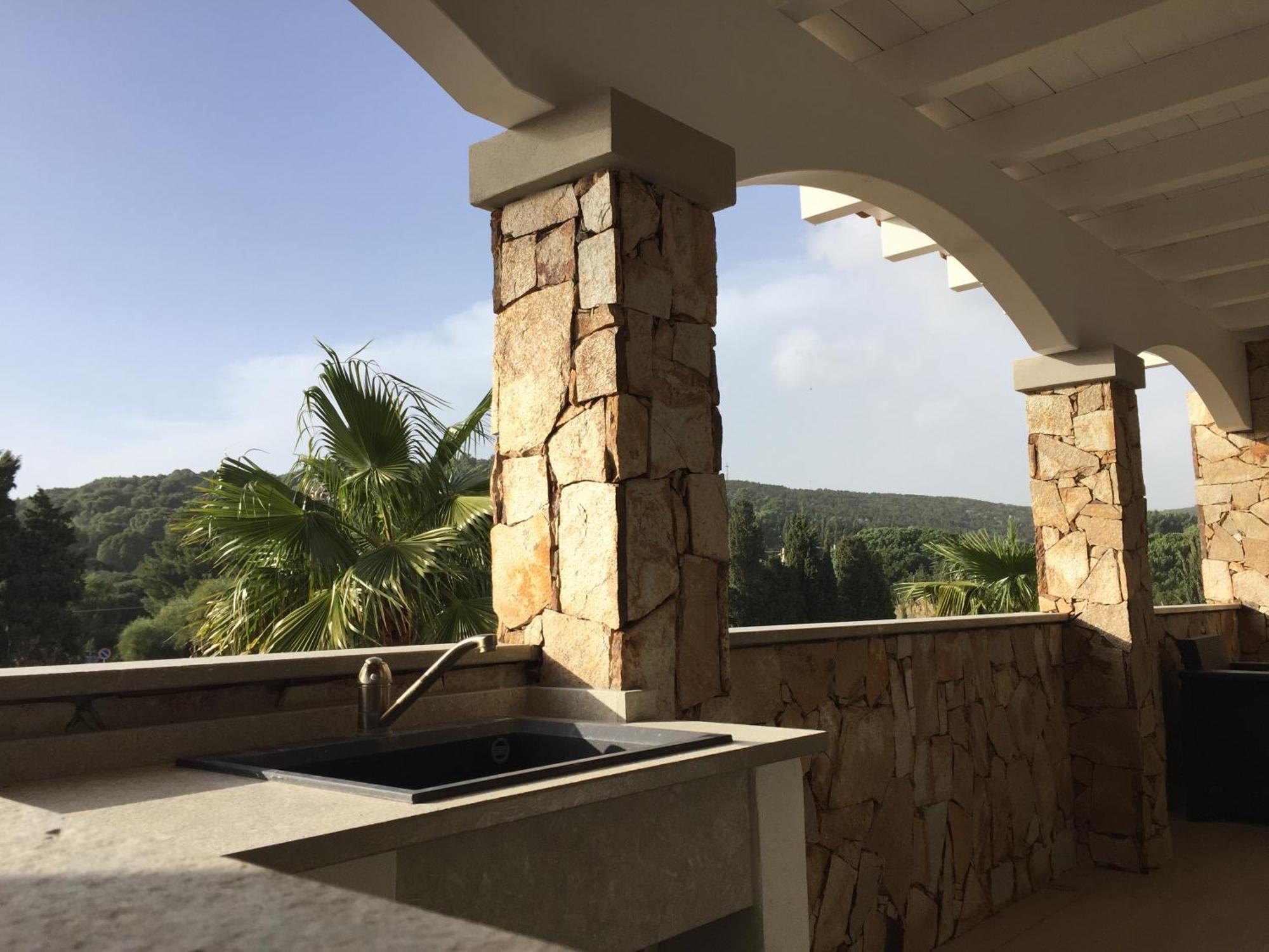 Residence Elegance Ville Ed Appartamenti A Porto Pino Eksteriør bilde