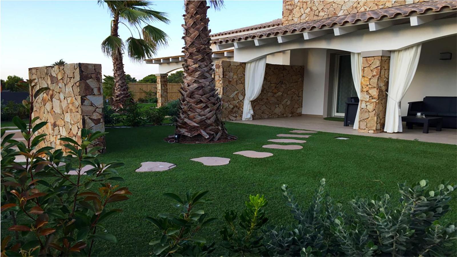 Residence Elegance Ville Ed Appartamenti A Porto Pino Eksteriør bilde