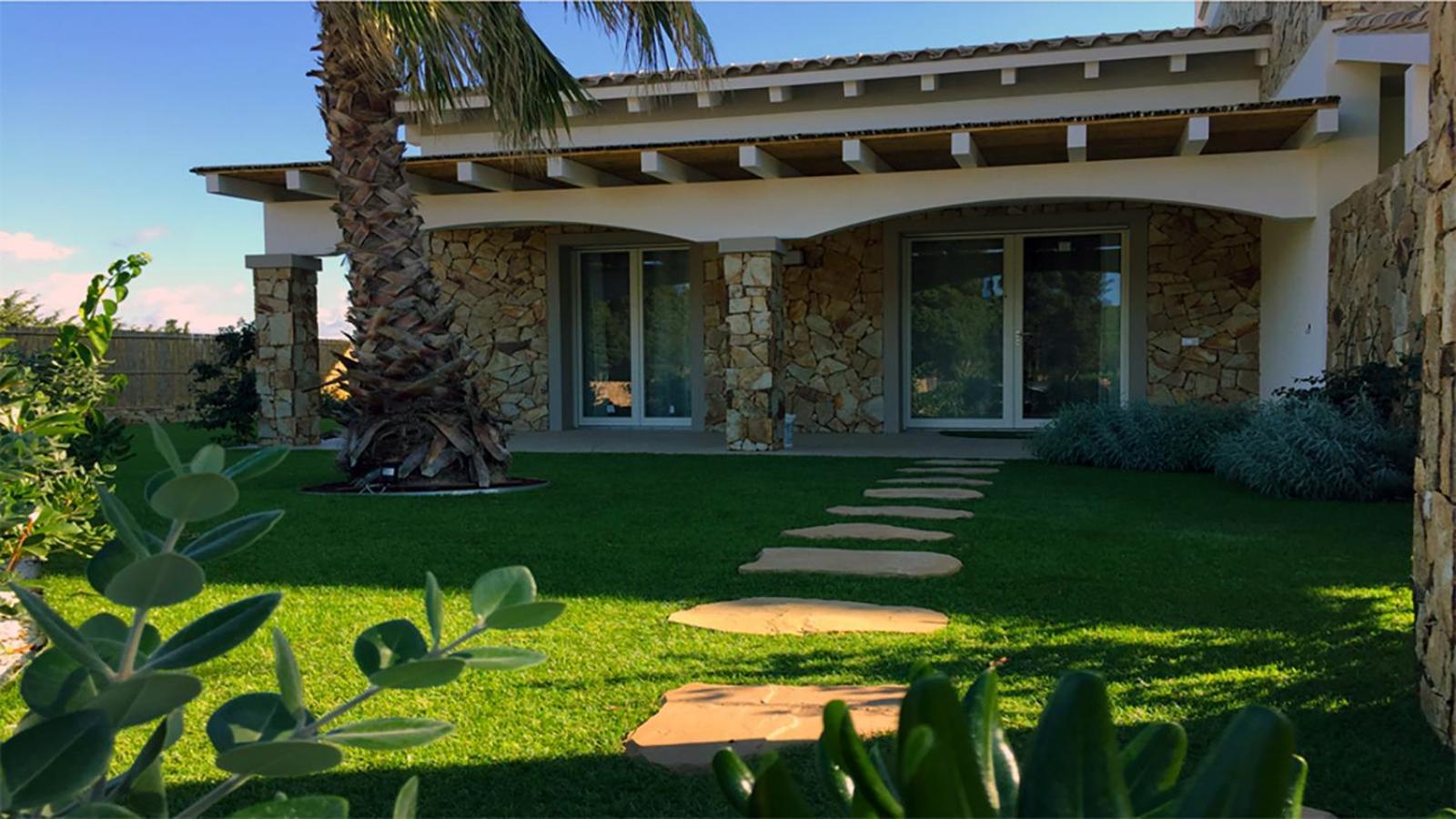 Residence Elegance Ville Ed Appartamenti A Porto Pino Eksteriør bilde